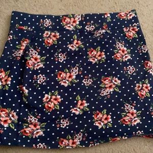 Aeropostale cotton floral skirt